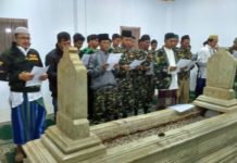 Memperingati Hari Pahlawan PC Ansor Kuningan Ziarah