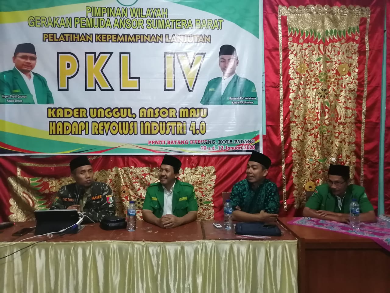 Gelar Pelatihan Kepemimpinan Lanjutan GP Ansor Sumbar Songsong Kebangkitan