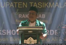 Hadiri Pelantikan GP Ansor Kabupaten Tasikmalaya, Kang Deni Ahmad Haedari Ungkap Ansor dan NU Adalah Tempat yang Berkah