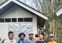 GP Ansor Majalengka Bersama Kwartir Pramuka Perbaiki Rumah Warga