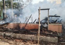Kabar Duka, Rumah Ketua PAC GP Ansor Lemahsugih Terbakar