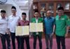 Perkuat Kolaborasi, GP Ansor Teken Nota Kesepahaman Program Wakaf Dana AbadiKota Sukabumi