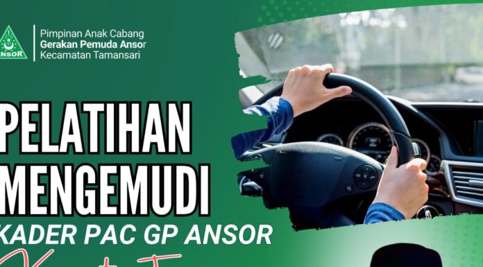 Bekali Keterampilan Kader, PAC Ansor Tamansari Luncurkan Pelatihan Mengemudi